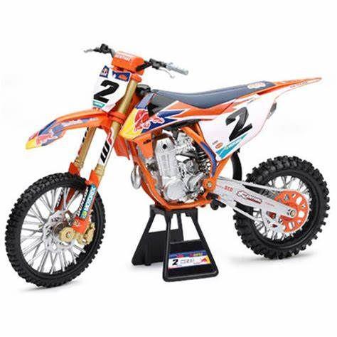KTM SXF 450 2019 Cooper Webb #2 1:10 Scale Model Toy